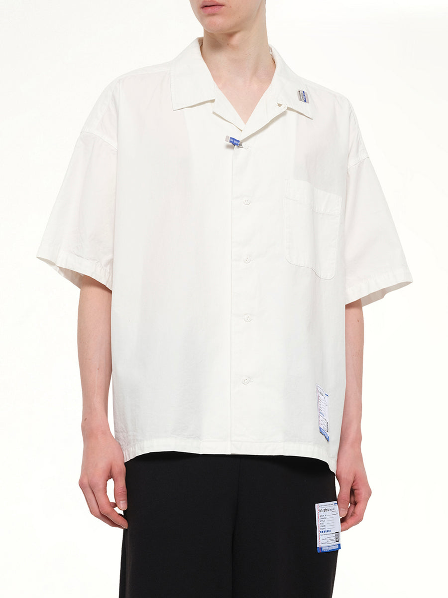 Instrumental High Density OX SS Shirts in White