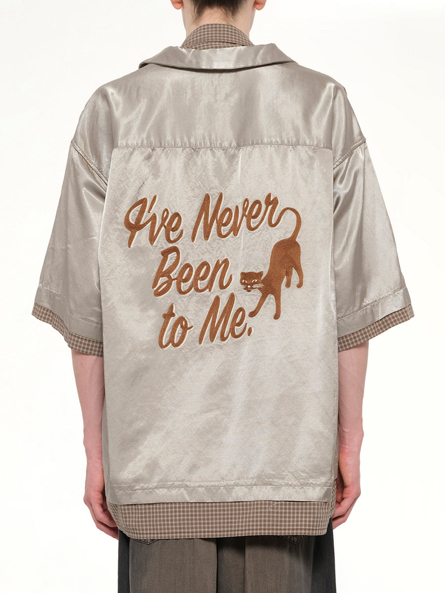 W-Layered H/S Shirts in Beige