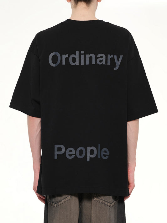 Horse Printed T-Shirt in Black