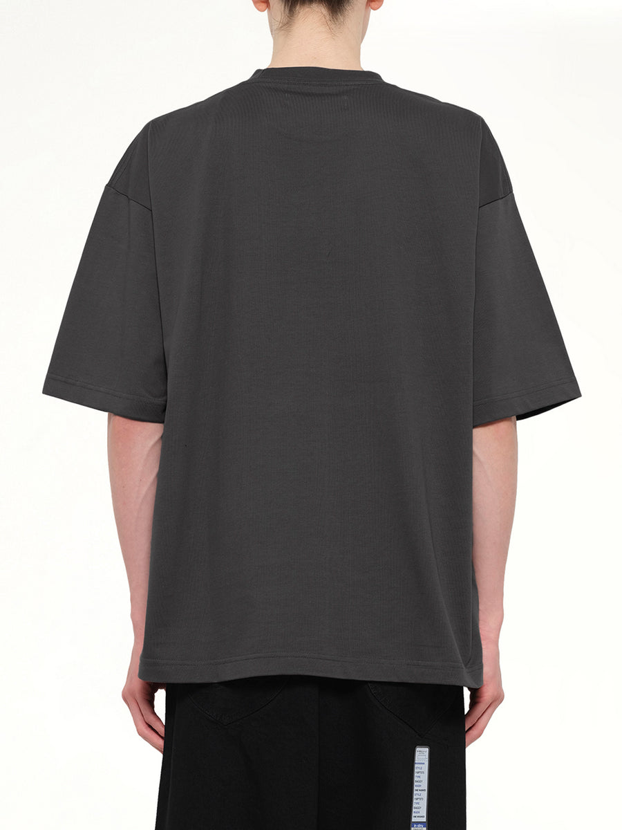 Instrumental Heavy Weight Pocket T-Shirt in Dark Gray