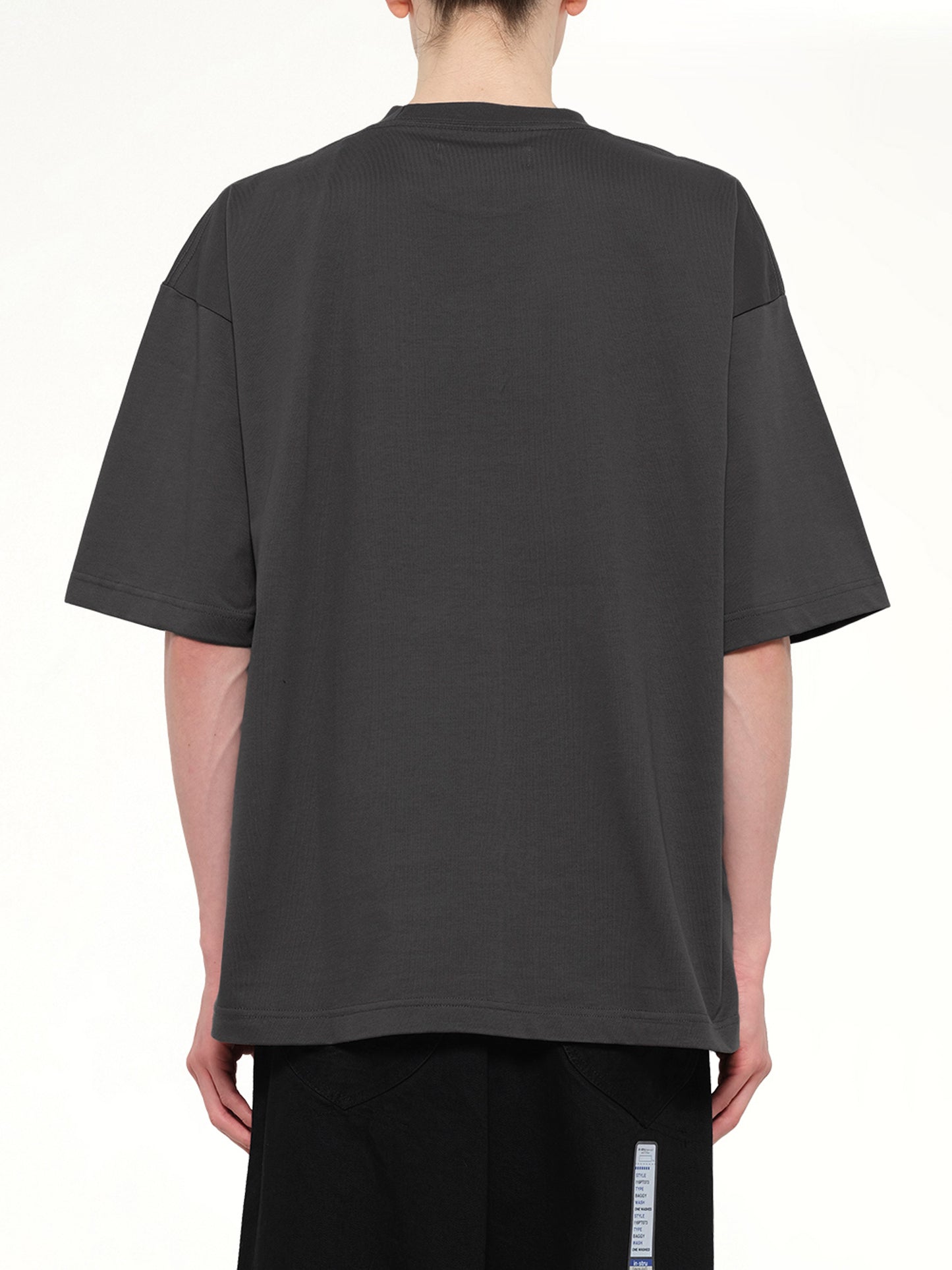 Instrumental Heavy Weight Pocket T-Shirt in Dark Gray