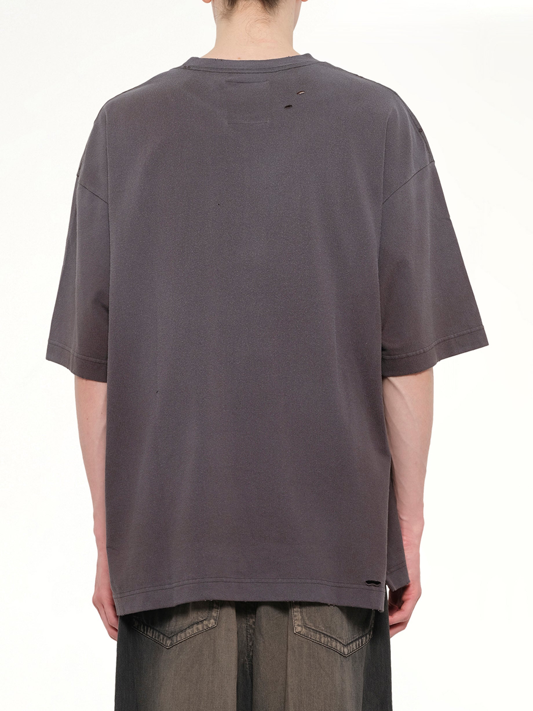 MAISON MIHARA YASUHIRO Kids Doodle T-Shirt in Black Back View from MARAIS