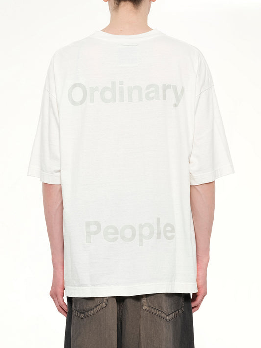 Leon Kids Doodle T-Shirt in White