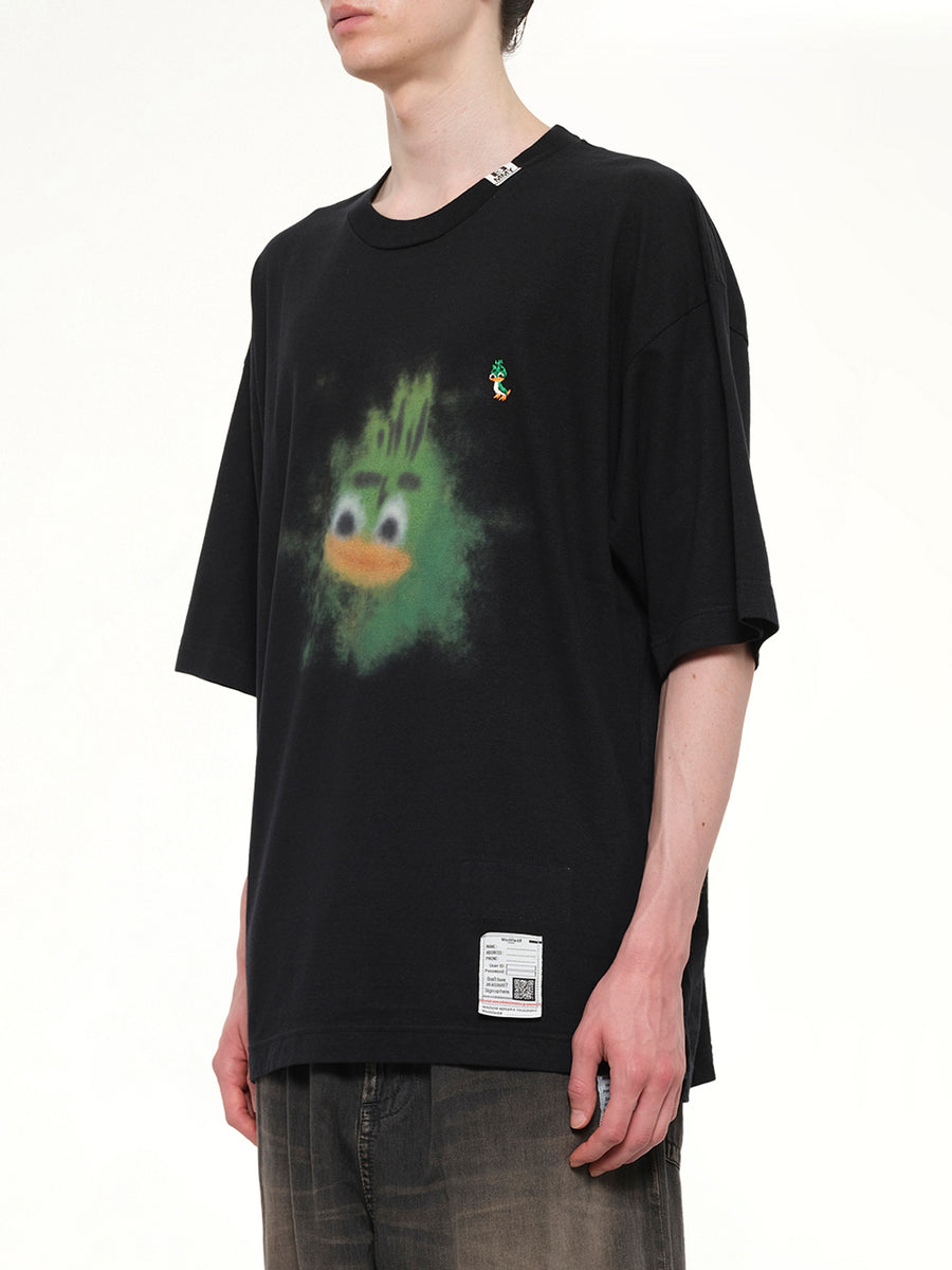 Leon Printed T-Shirt in Black