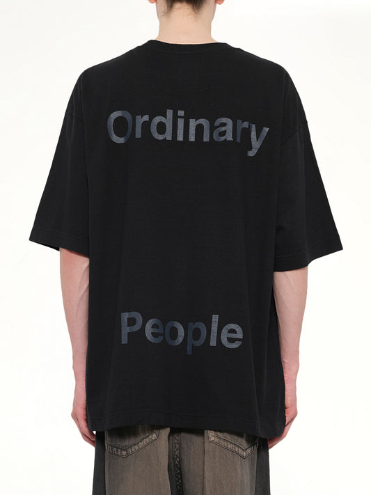 Leon Printed T-Shirt in Black