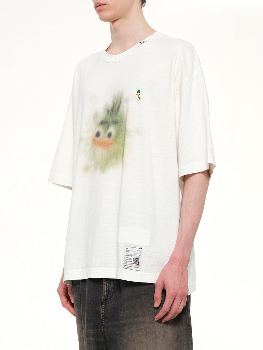Leon Printed T-Shirt in White