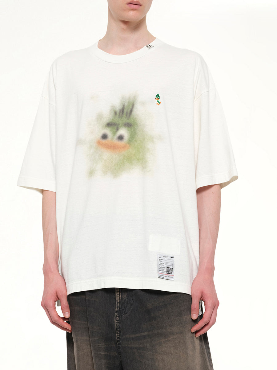 Leon Printed T-Shirt in White