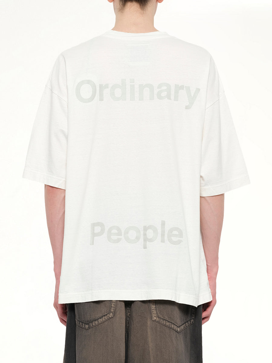 Leon Printed T-Shirt in White