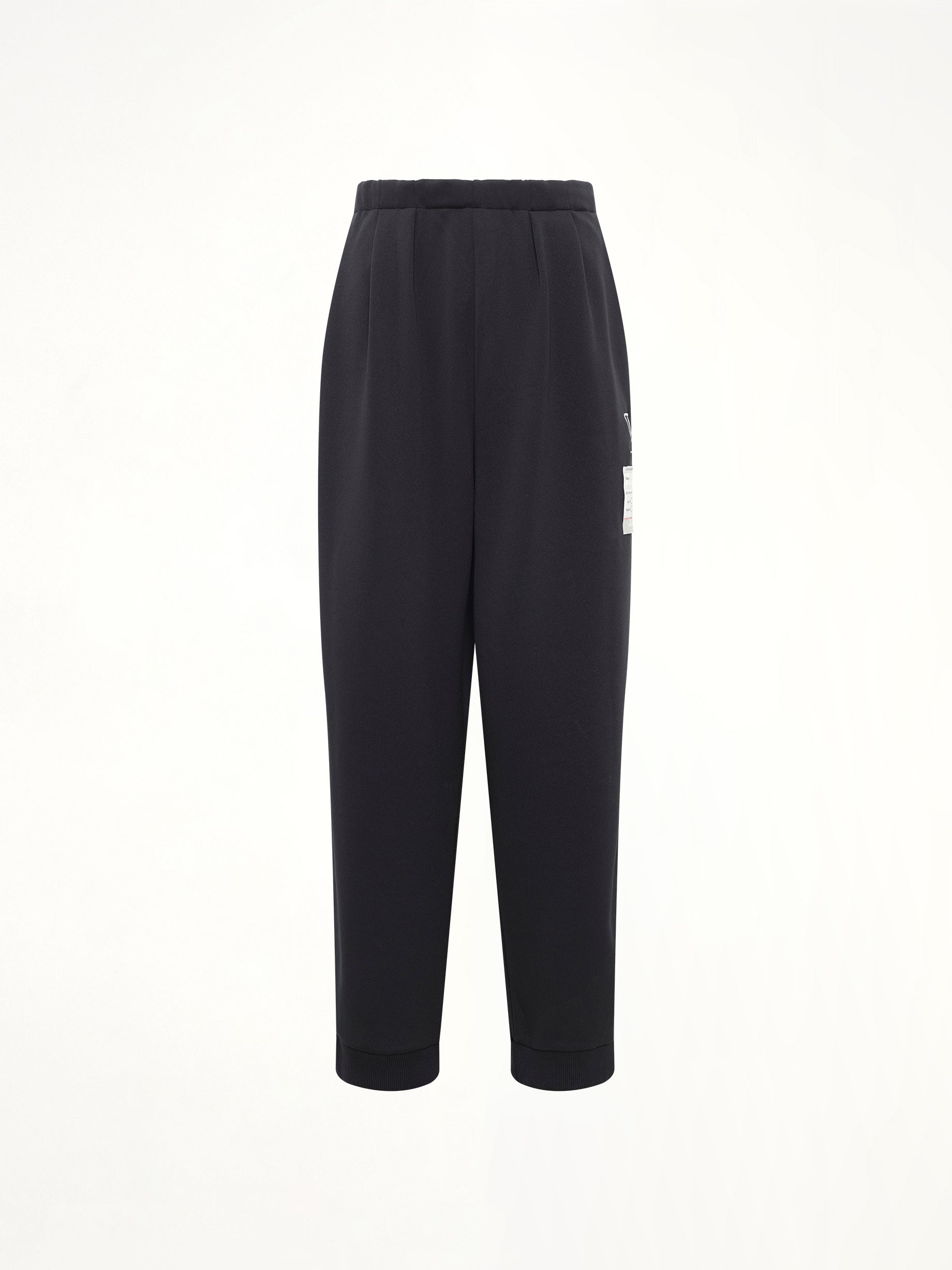 MAISON MIHARA YASUHIRO Amateur Sewn Track Pants in Black Product Photo from MARAIS