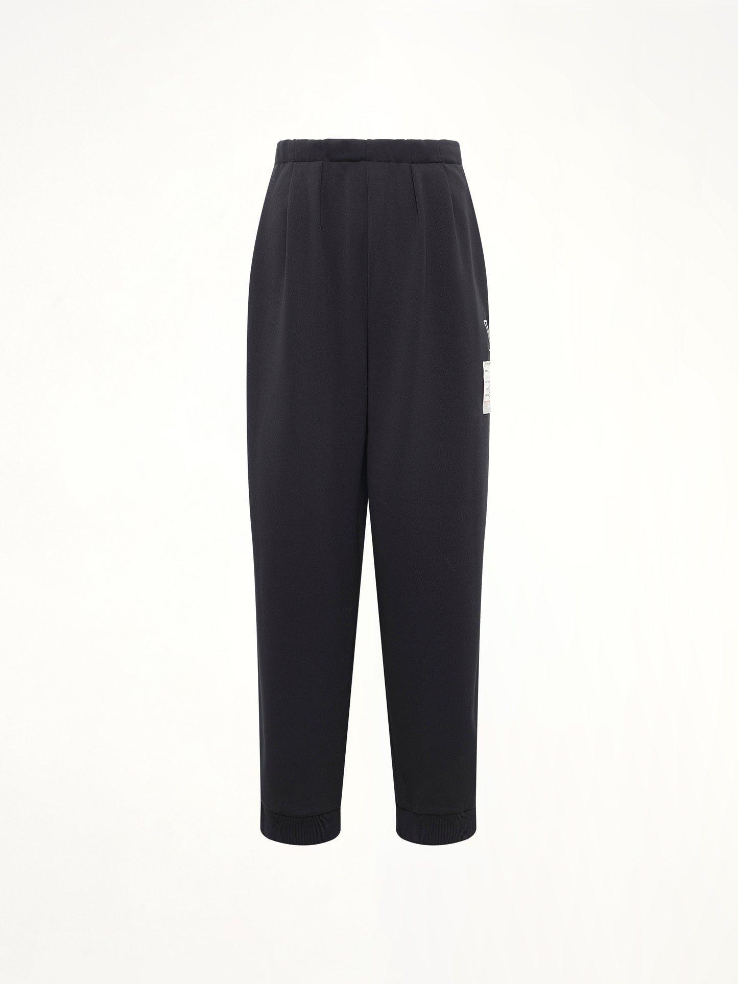 Amateur Sewn Track Pants in Black