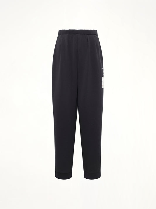 Amateur Sewn Track Pants in Black
