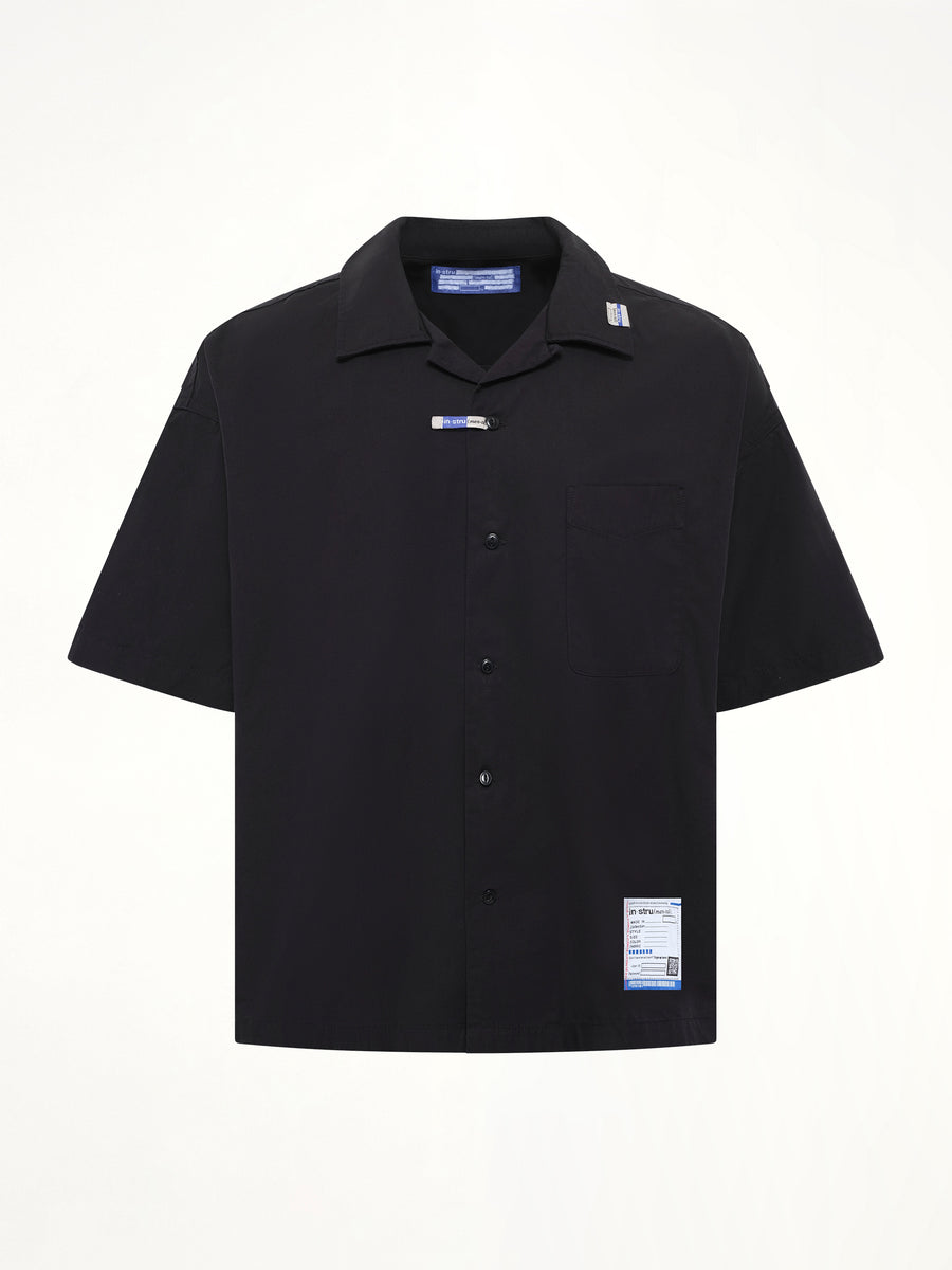 Instrumental High Density OX SS Shirts in Black