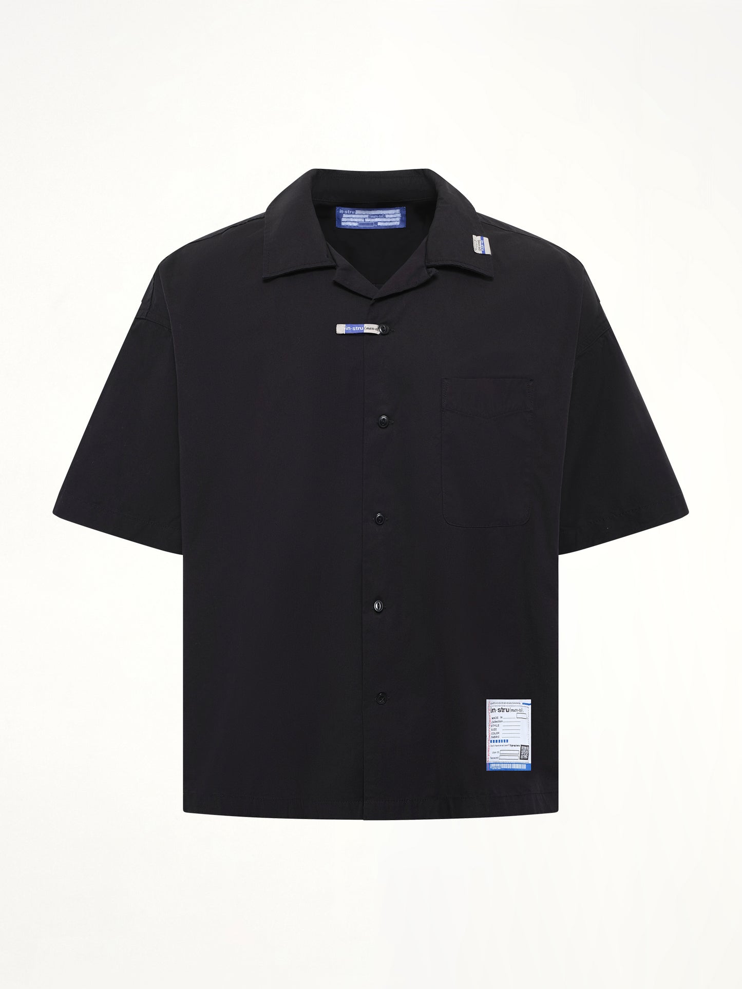 Instrumental High Density OX Shirts in Black