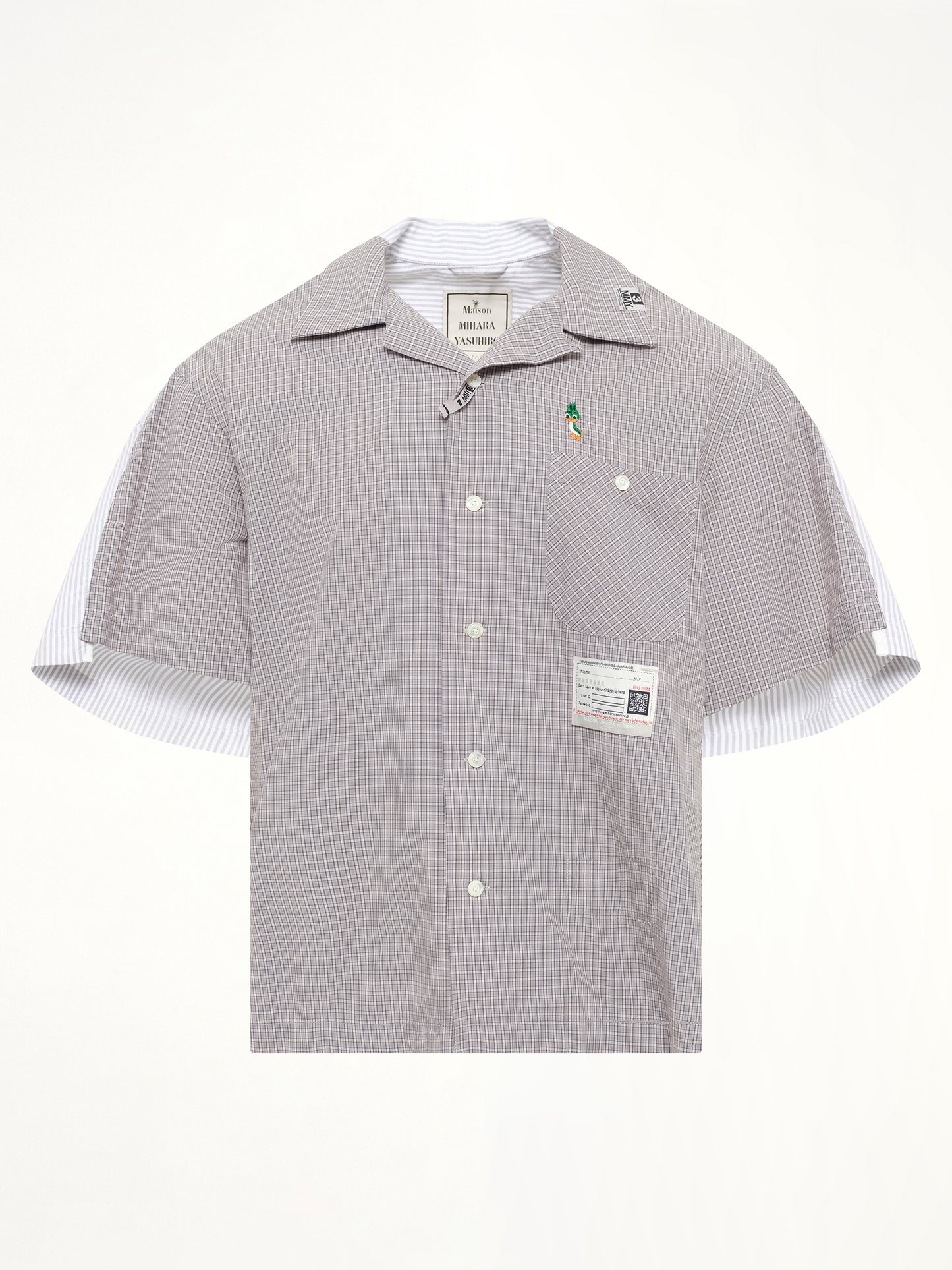 Combined Shirts in Gray