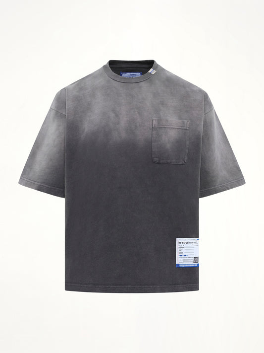 Instrumental Distressed SS T-Shirt in Black