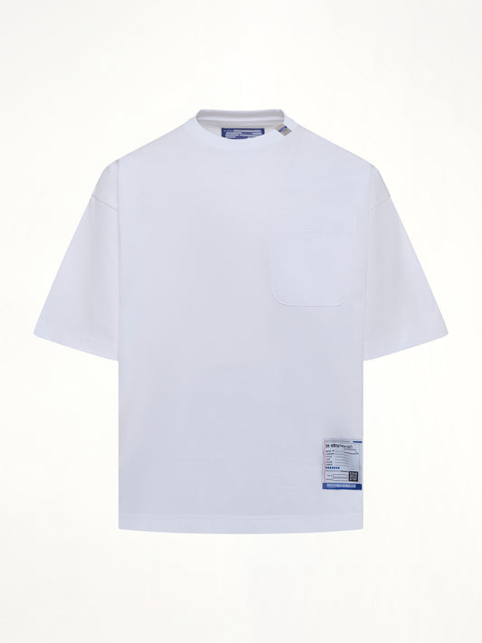 Instrumental Heavy Weight Pocket T-Shirt in White