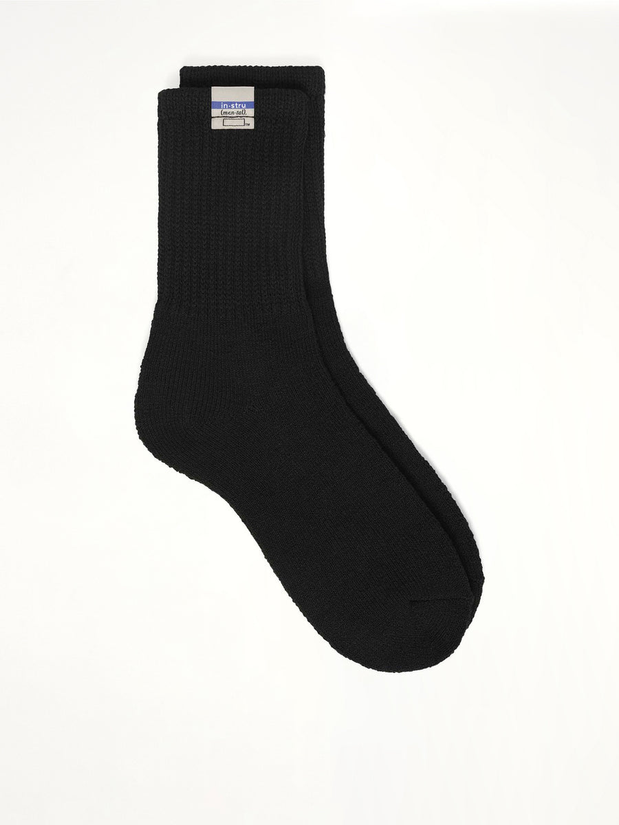 Instrumental 3 Pairs Socks in Black