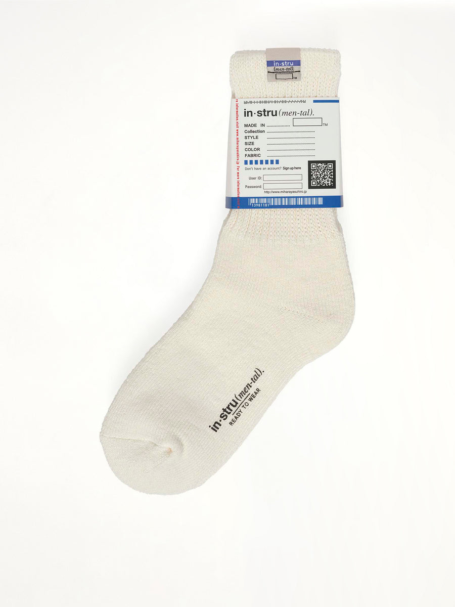 Instrumental 3 Pairs Socks in White