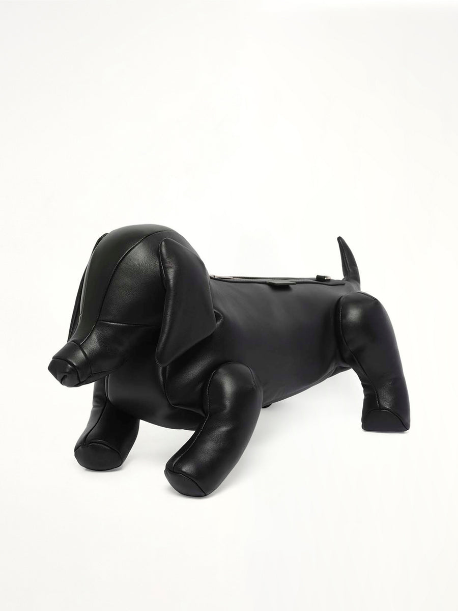 Medium Dachshund Bag in Black