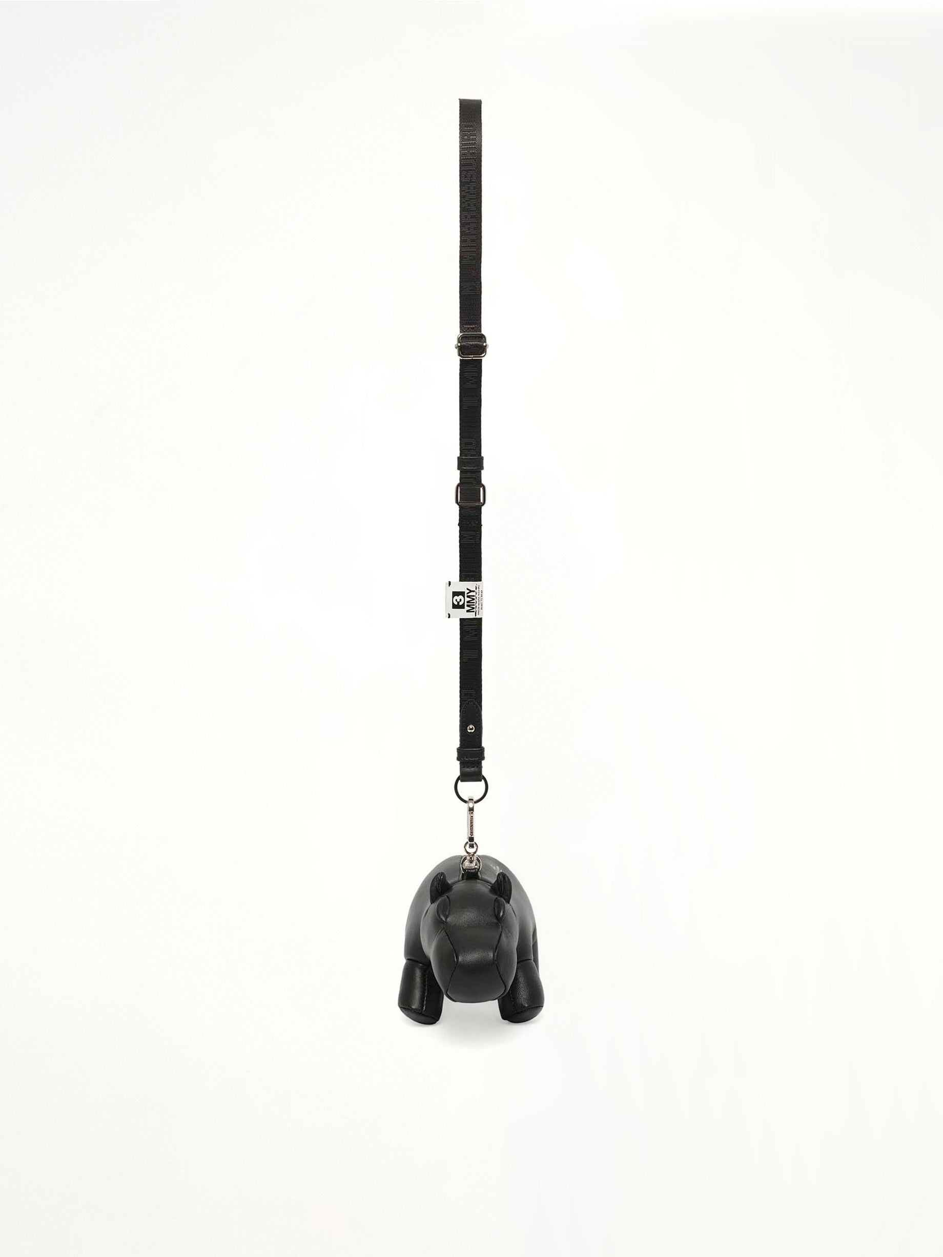 MAISON MIHARA YASUHIRO Mini Hippopotamus Bag in Black Inside View from MARAIS