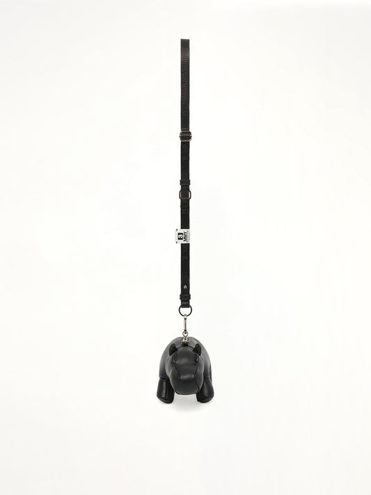 Mini Hippopotamus Bag in Black