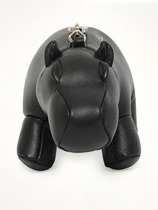 Mini Hippopotamus Bag in Black