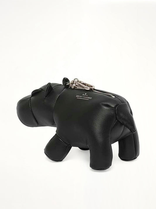 Mini Hippopotamus Bag in Black