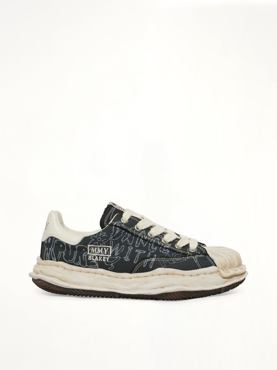 Blakey OG Graffiti Printed Sneaker in Black