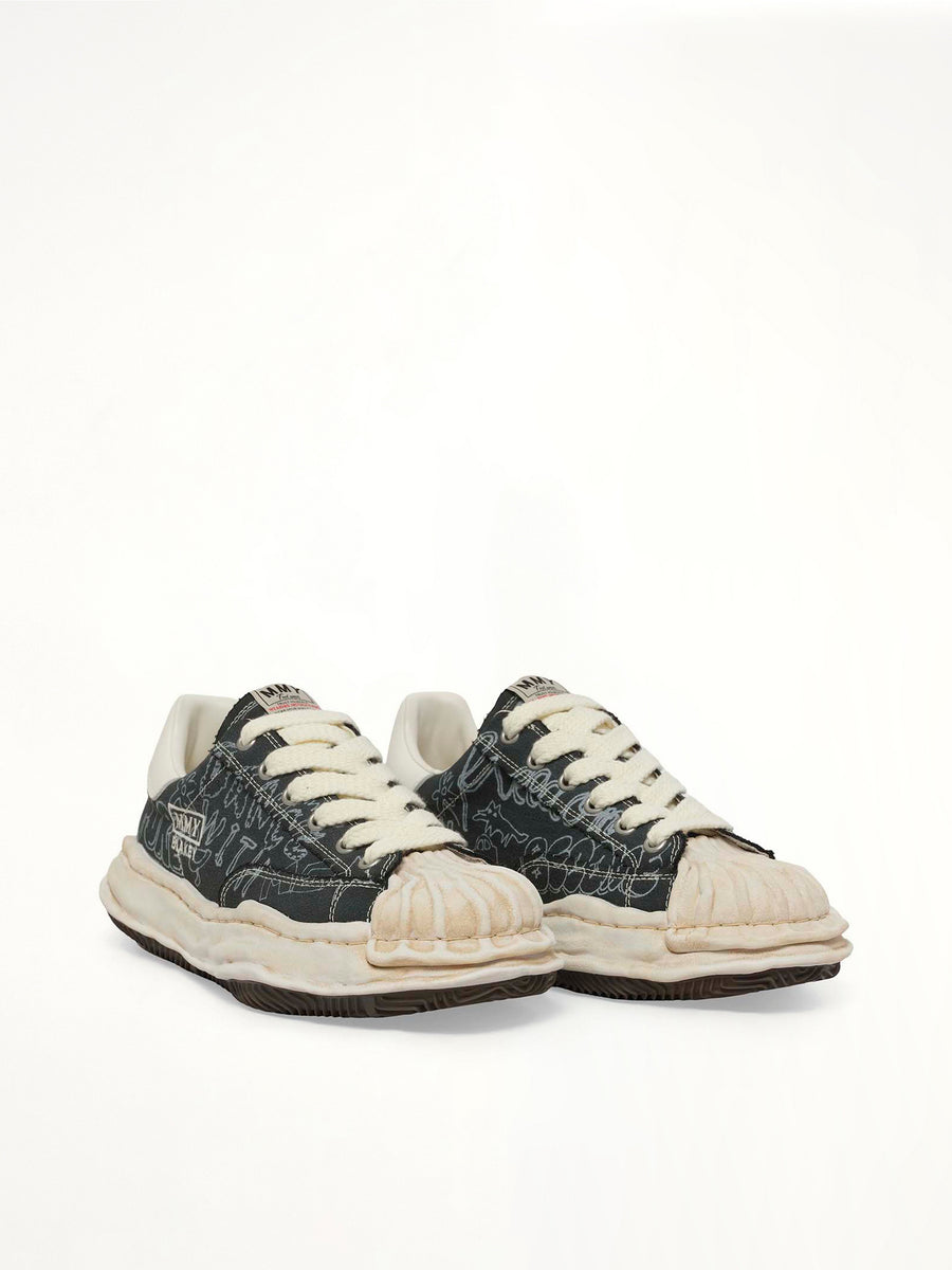 Blakey OG Graffiti Printed Sneaker in Black