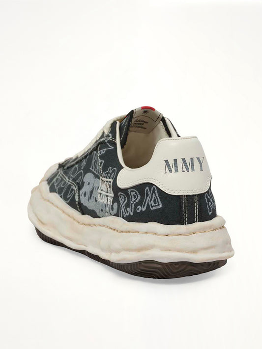 Blakey OG Graffiti Printed Sneaker in Black