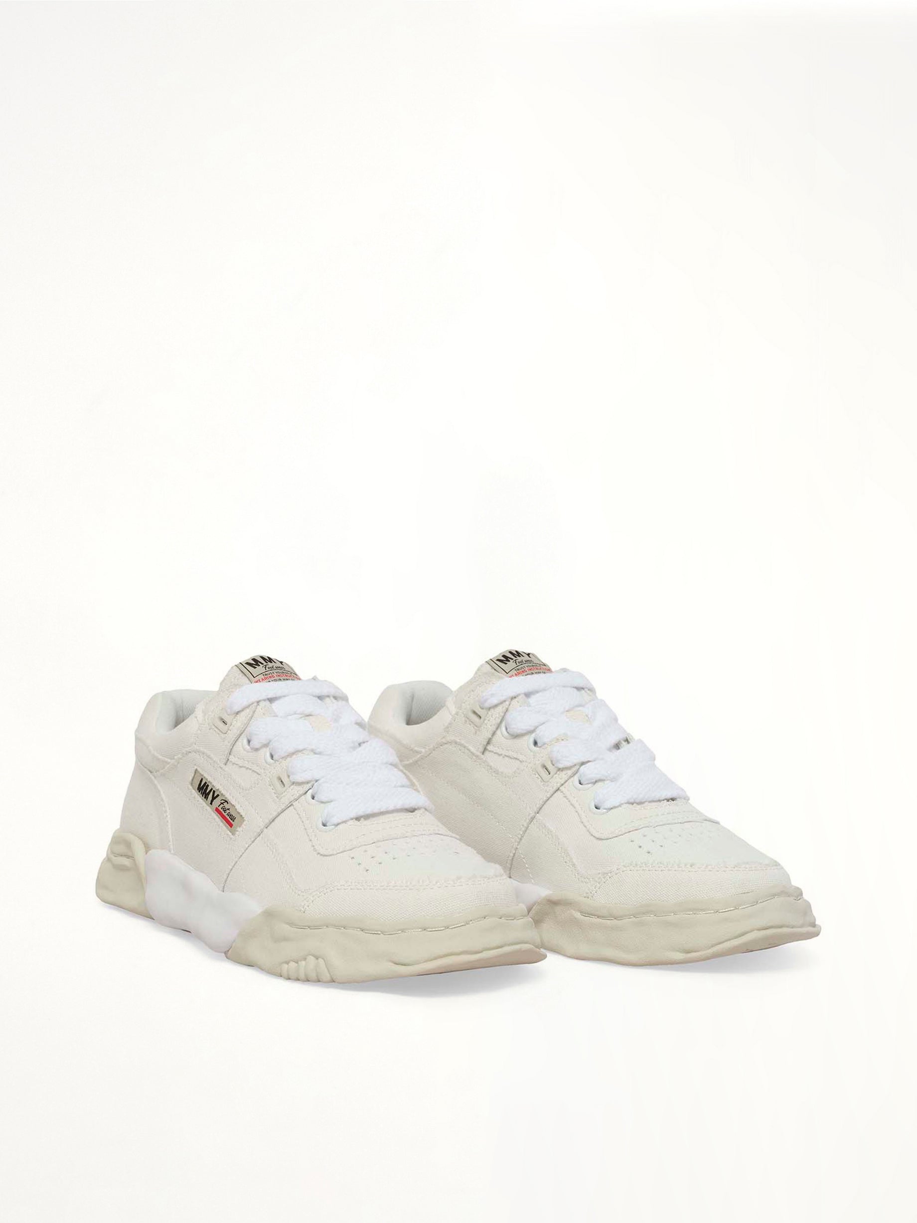 MAISON MIHARA YASUHIRO Parker OG Sneaker in White Front View from MARAIS