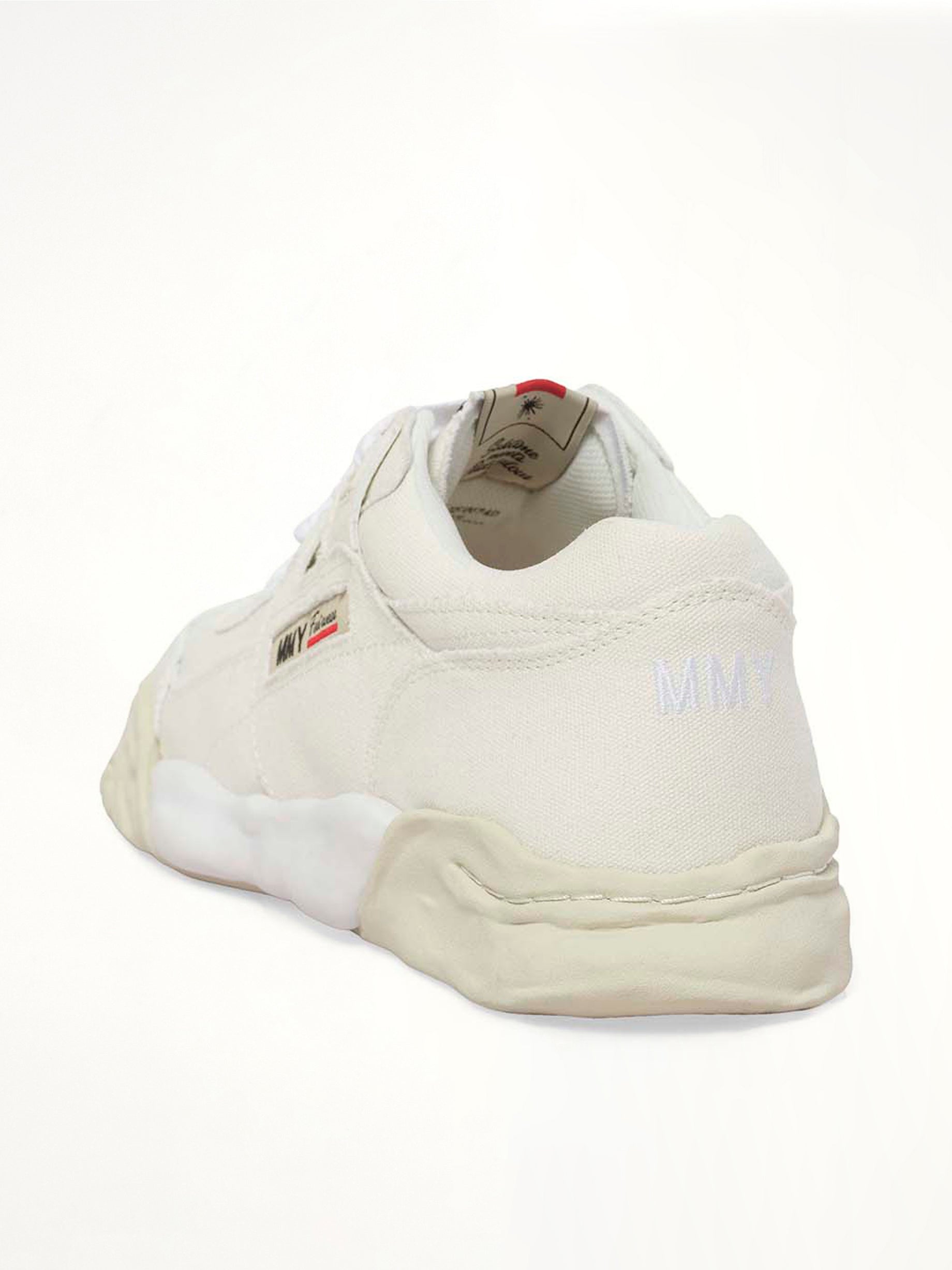 MAISON MIHARA YASUHIRO Parker OG Sneaker in White Back View from MARAIS