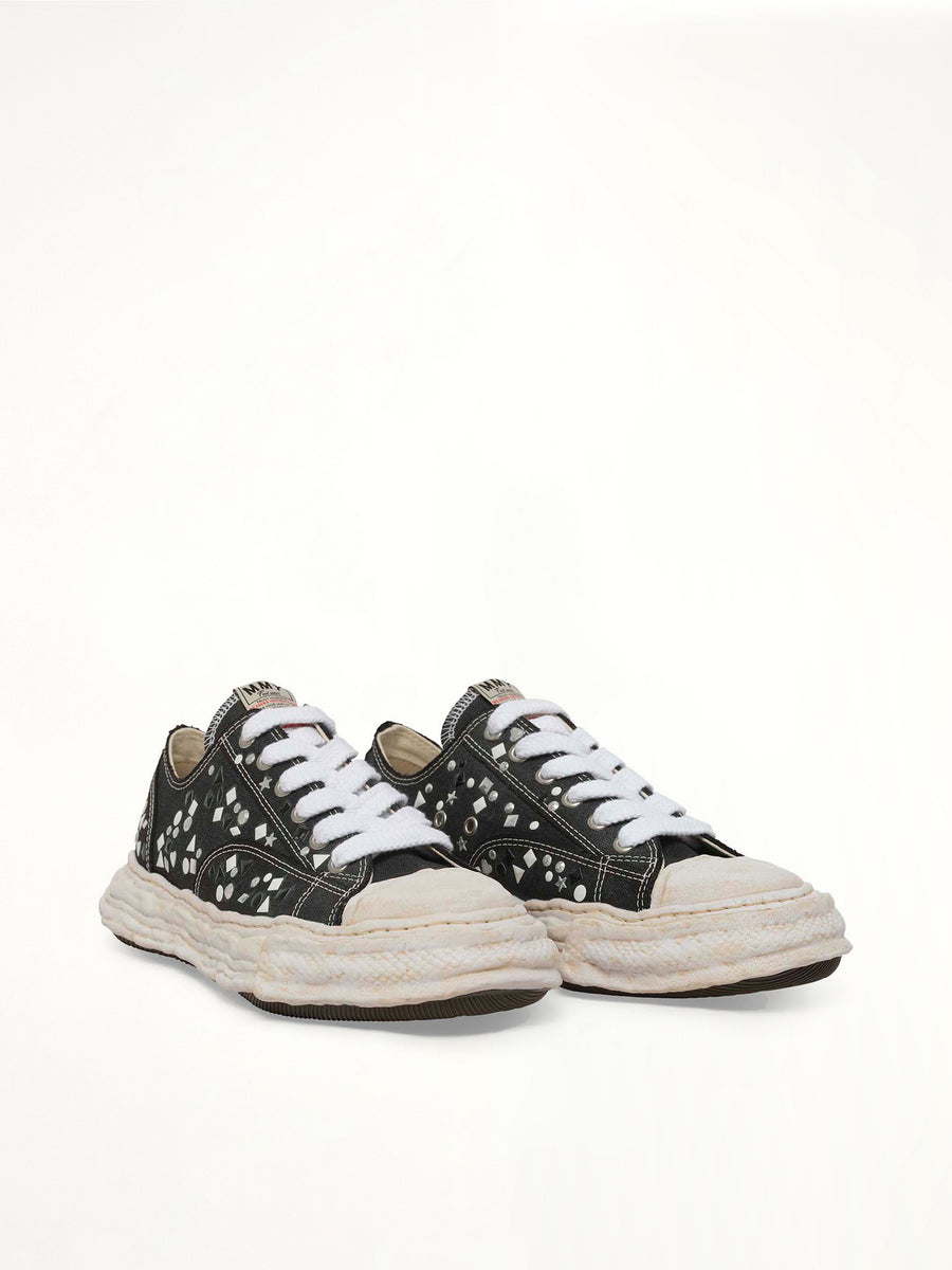 Peterson 23 OG Embelished Sneaker in Black