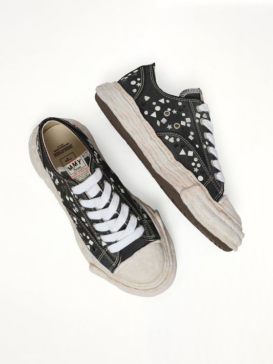 Peterson 23 OG Embelished Sneaker in Black