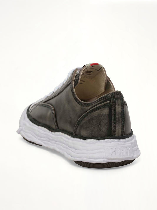 Peterson 23 OG Vintage Leather Sneaker in Black