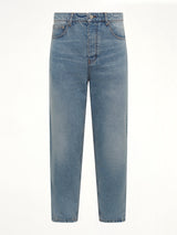 Tapered Fit Jeans in Blue