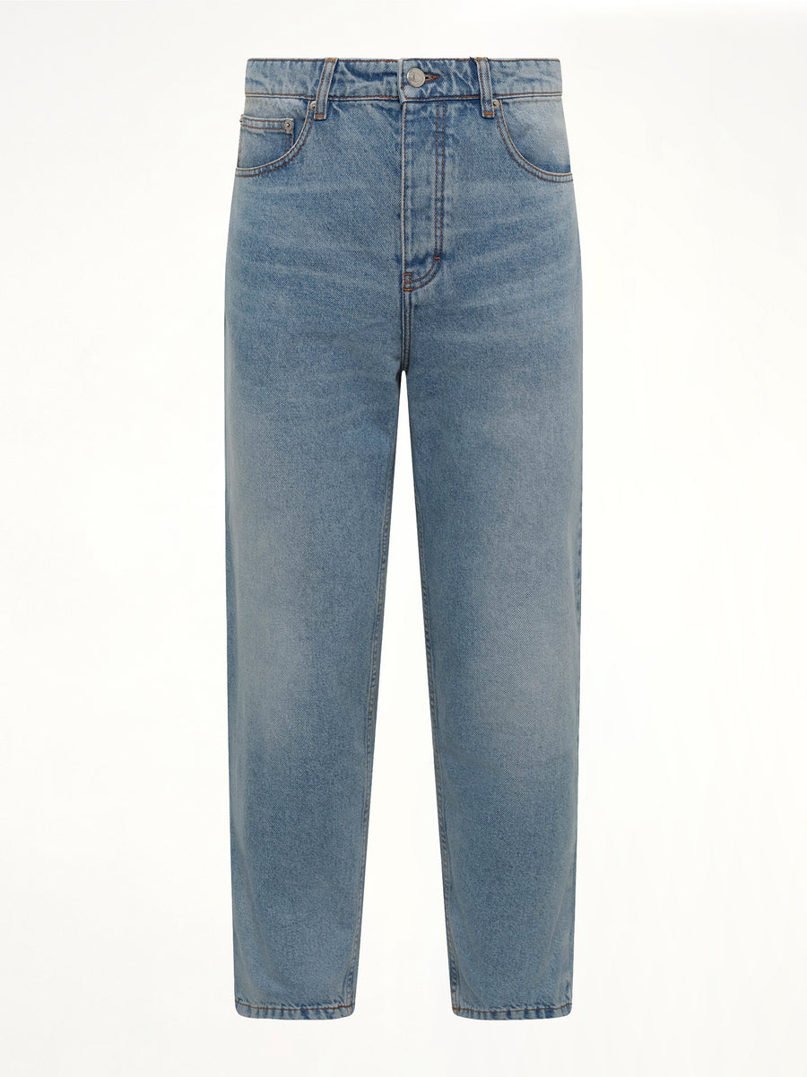 Tapered Fit Jeans in Blue