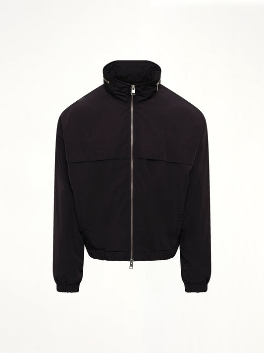 Windbreaker with Embossed ADC in Black