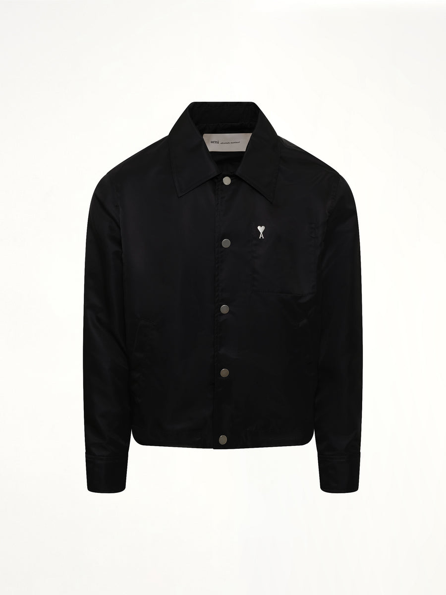 Ami De Coeur Coach Jacket in Black