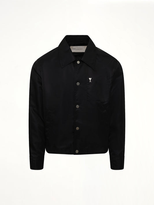 Ami De Coeur Coach Jacket in Black