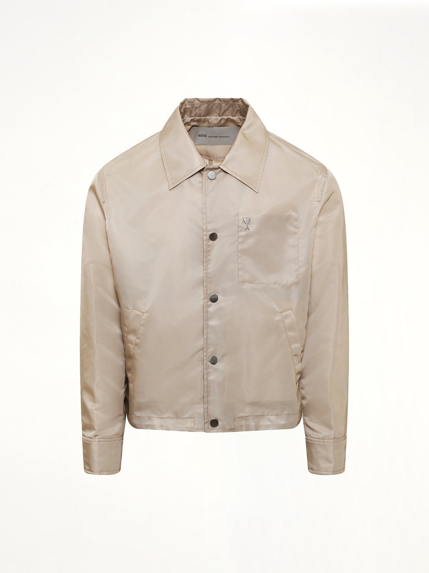 Ami De Coeur Coach Jacket in Beige Taupe