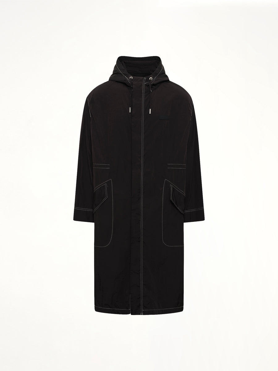 Long Parka in Black