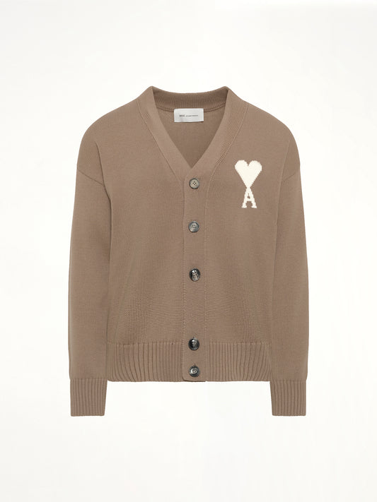 Contrasted ADC Cardigan in Beige