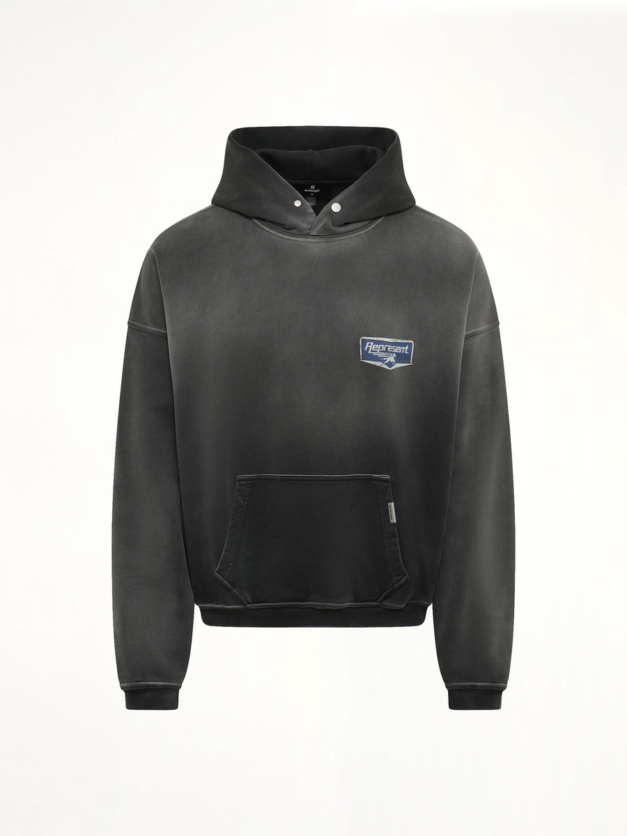 Nothing Faster Hoodie in Stained Black