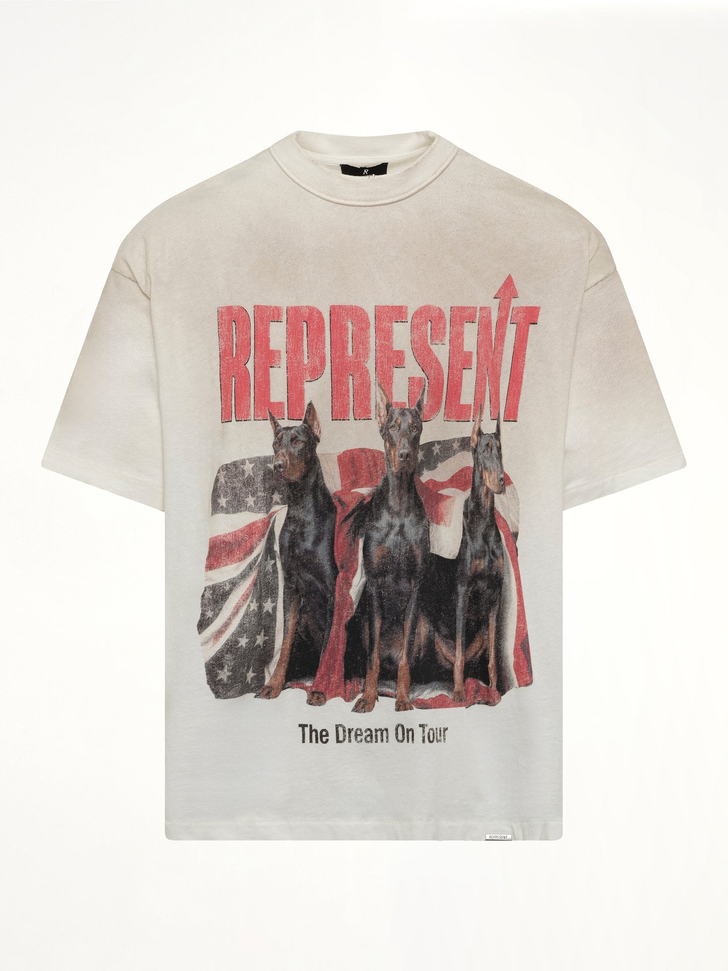 Dream On Tour T-Shirt in Washed Ecru