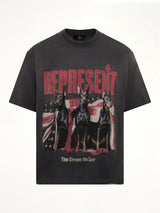 Dream On Tour T-Shirt in Sun Fade Grey