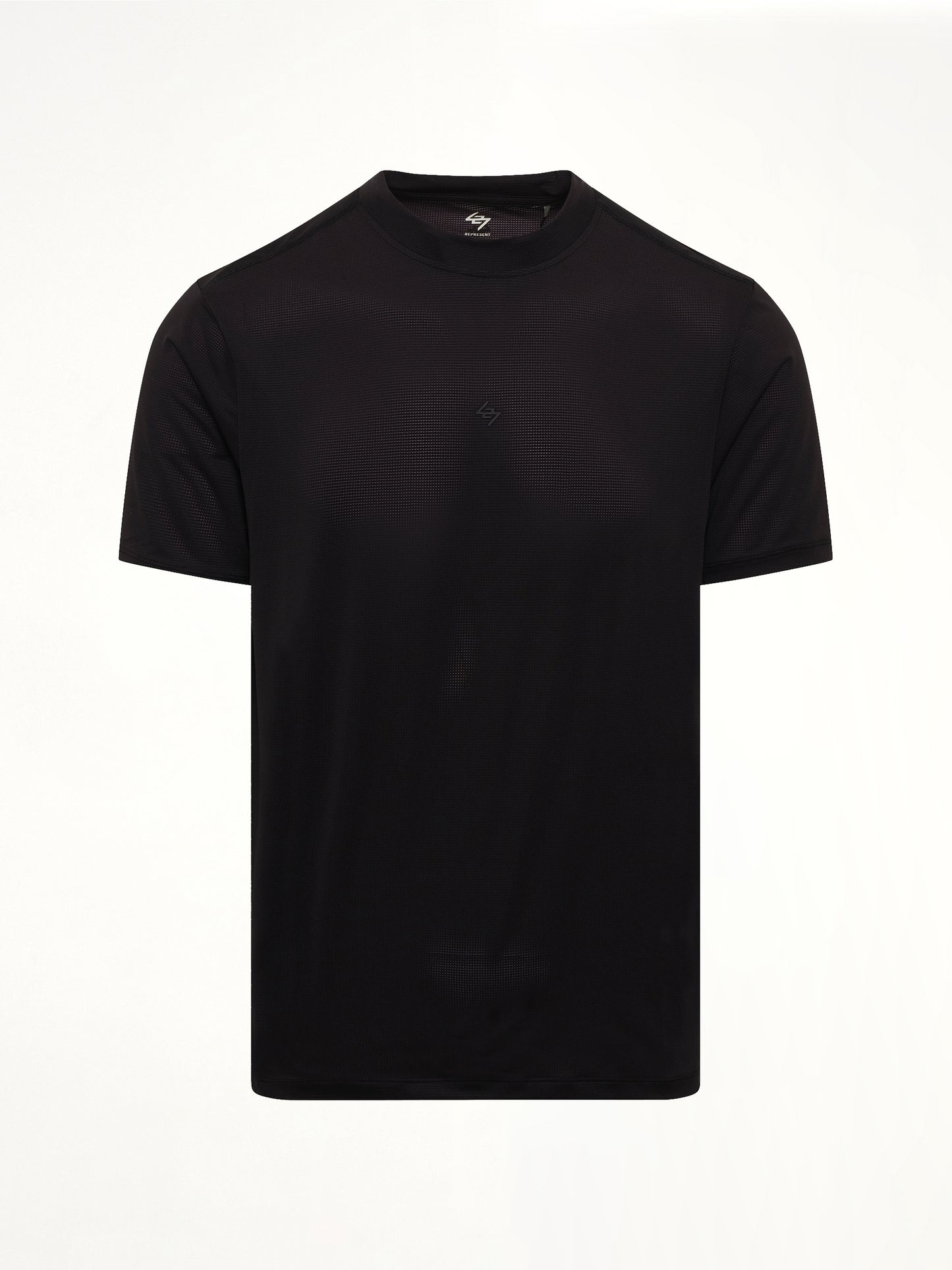 247 DNA Mesh T-Shirt in Jet Black