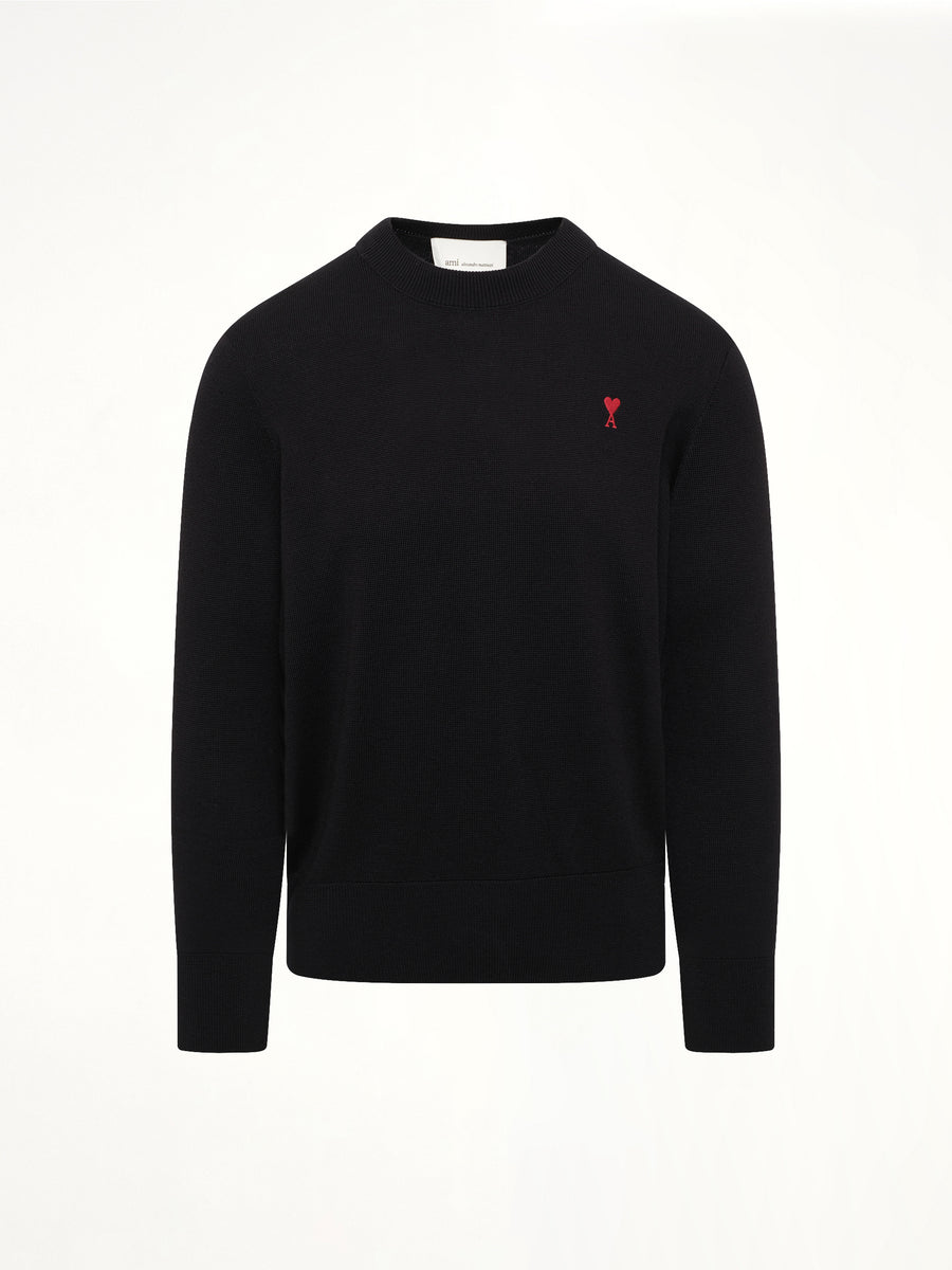 Small Ami De Coeur Sweater in Black