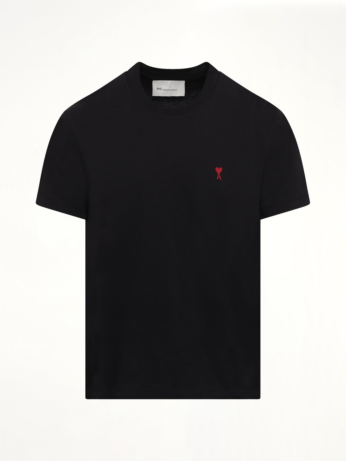 Red Ami De Coeur T-Shirt in Black