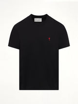 Red Ami De Coeur T-Shirt in Black
